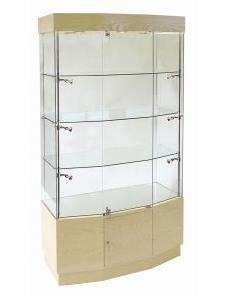 Wood Trophy Cabinets for Universities 