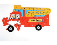 THE TOY WORKSHOP - Fire Engine Jigsaw