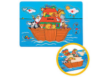 THE TOY WORKSHOP - Noah's Ark Pull Out Puzzle
