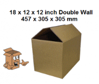 Strong Double Wall 18 X 12 X 12" Moving Boxes