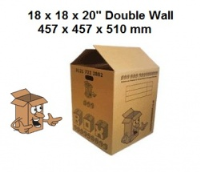 Removal Boxes 18X18X20" Large Double Wall Box With Handles