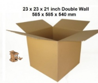 Cardboard Storage Box 23X23X21 Inch Large Boxes
