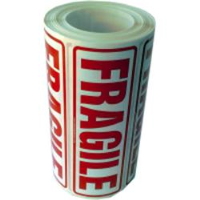 Fragile Labels 150X48Mm 500 Roll Of Fragile Tear Resistant