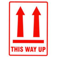 This Way Up Labels 80X110Mm Packs Of 10 This Way Up Stickers