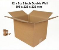 Cardboard Boxes 12X9X9" Double Wall A4