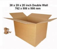Cardboard Boxes 30X20X20" Large Double Wall