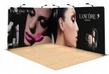 L SHAPED POPUP EXHIBITION STAND FABRIC SYSTEM KIT 2