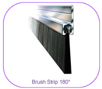 180 Brushstrip Draught Excluder
