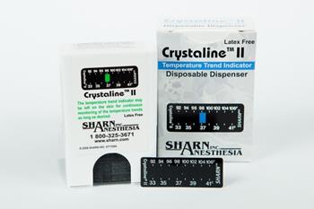 Crystaline Temperature Indicator Strips For Infection Prevention