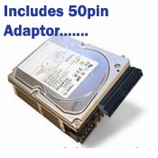 73gb 50pin SCSI Disk Drive Kit including adaptor