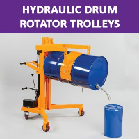 Hydraulic Drum Rotator Trolleys
