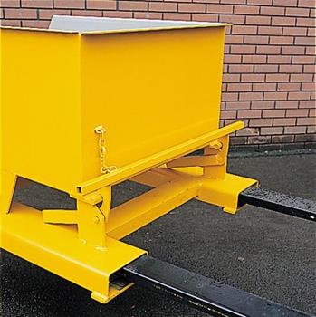 Forklift Attachment Roll Forward Tipping Skips