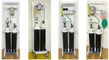 ANAESTHETIC MACHINES FOR SIZE 'F' CYLINDERS