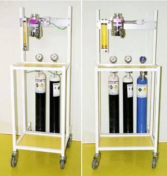 ANAESTHETIC MACHINES FOR SIZE 'E' CYLINDERS OR PIPED GAS