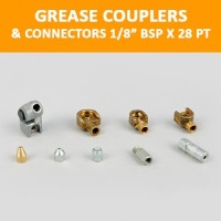 Grease Couplers & Connectors 1/8" BSP x 28 pt