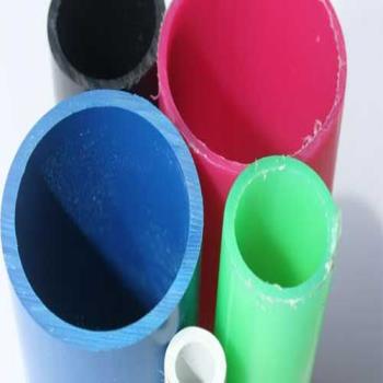 Coloured Plastic Pipe Extrusions