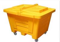 Extra Large 450 Ltr Forkliftable Mobile Tote Truck / Wheeled Storage Tank