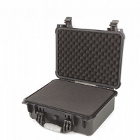 Waterproof IP67 Rated Medium 16 Litre Plastic Protective Case with Cubed Foam