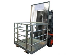 Fork Mounted Maintenance Cage – Two Man