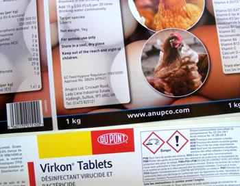 Agro Chemical Label Supplier 
