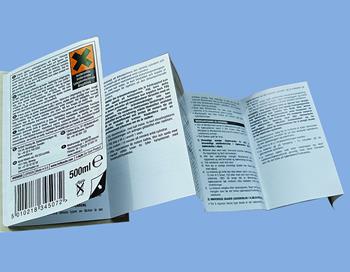 Multi Page Leaflet Label Suppliers 