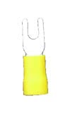Yellow Fork Terminal 3.7mm (Pack 100)