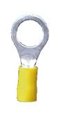 Yellow Ring Terminal 10.5mm (Pack 100)