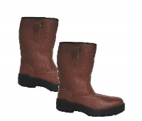 Brown Rigger Boots (Size 10)