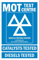 MOT Test Centre Cat & Diesels 750x1000mm