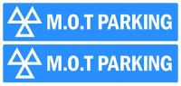 MoT Parking Sign 150x600mm *PAIR*