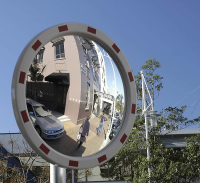 Exterior Traffic Mirror 800mm Round