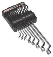 Offset Double Ring Wrench Set 8pc Metric