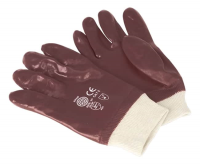 PVC Chemical Handling Gloves Knitted