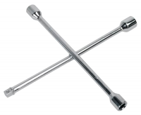 4 Way Wheel Wrench 1/2" Sq Dr 17,19,21mm