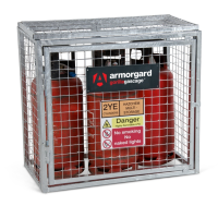 Armorgard GGC1 Gorilla Gas Bottle Cage 1000 x 500 x 900mm