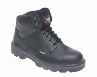 Toesavers Black Leather Safety Boot 1200