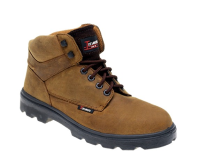 Toesavers Brown Nubuck Leather Safety Boot 1201