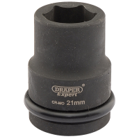 Draper Expert 21mm 3/4" Square Drive Hi-Torq&#174; 6 Point Impact Socket 05002
