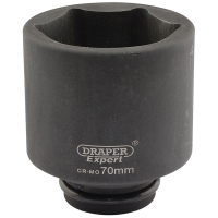 Draper Expert 70mm 3/4" Square Drive Hi-Torq&#174; 6 Point Deep Impact Socket 05091