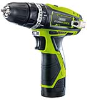 Draper Storm Force&#174; 10.8v Cordless Hammer Drill With Li-Ion Battery