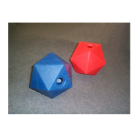 Decahedron Small-Red