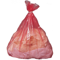 Fully Soluble Laundry Sacks -Red (x100)