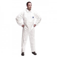 Tyvek Coveralls with Knitted Cuff - X/Large (Not Hooded)