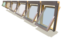 Vertical Bi-Lite Roof Windows In Surrey