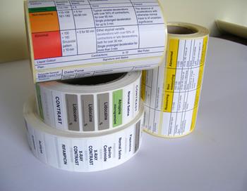 Printed Medical Labels