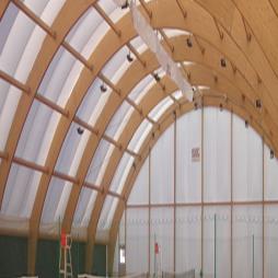 Wooden Framed Fabric Halls