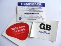 Double Sided Printed Window Labels