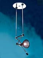 TZ.18 Disc Pendant Lamp with Multipoise Head (includes lamp) 