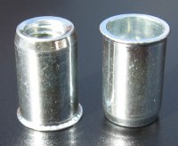 Value rivet nuts - stainless steel round