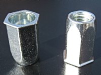 Value rivet nuts - steel hex